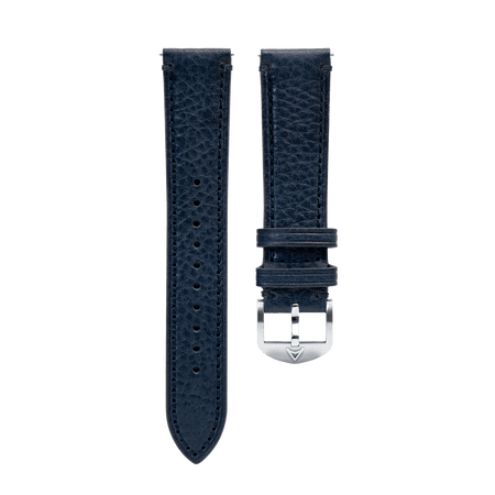 Navy St. Venere Leather Strap